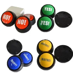 Sound Button Toy with Funny Noises, Prank Toy Noise Maker, Interactive Game Button for Parties, Desk Toy Gift for All Ages