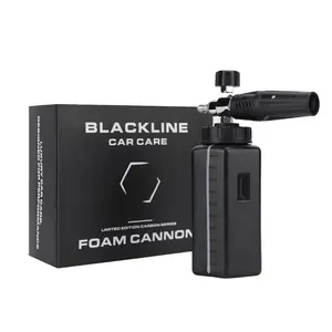 BLACKLINE Foam Cannon 2.0 – High-Performance Foam Cannon with 1000ml Capacity, Thick Shaving Cream-Like Foam, and 1/4" Quick Connect