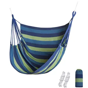Portable Outdoor Hammock, Swing Chair, With, Swing Hanging Chair, Sturdy Cotton Cloth Hanging Chair, Comfortable And Durable Hanging Chair, Perfect For Outdoor, Yard