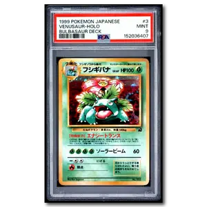 PSA 9 Venusaur #3 1999 Bulbasaur Deck