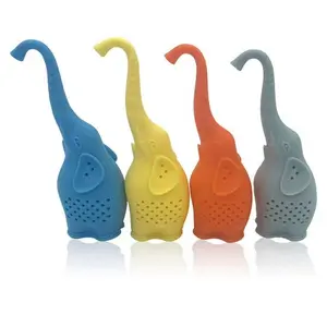 Elephant Silicone Tea Infuser, BPA-Free & Fun to Brew