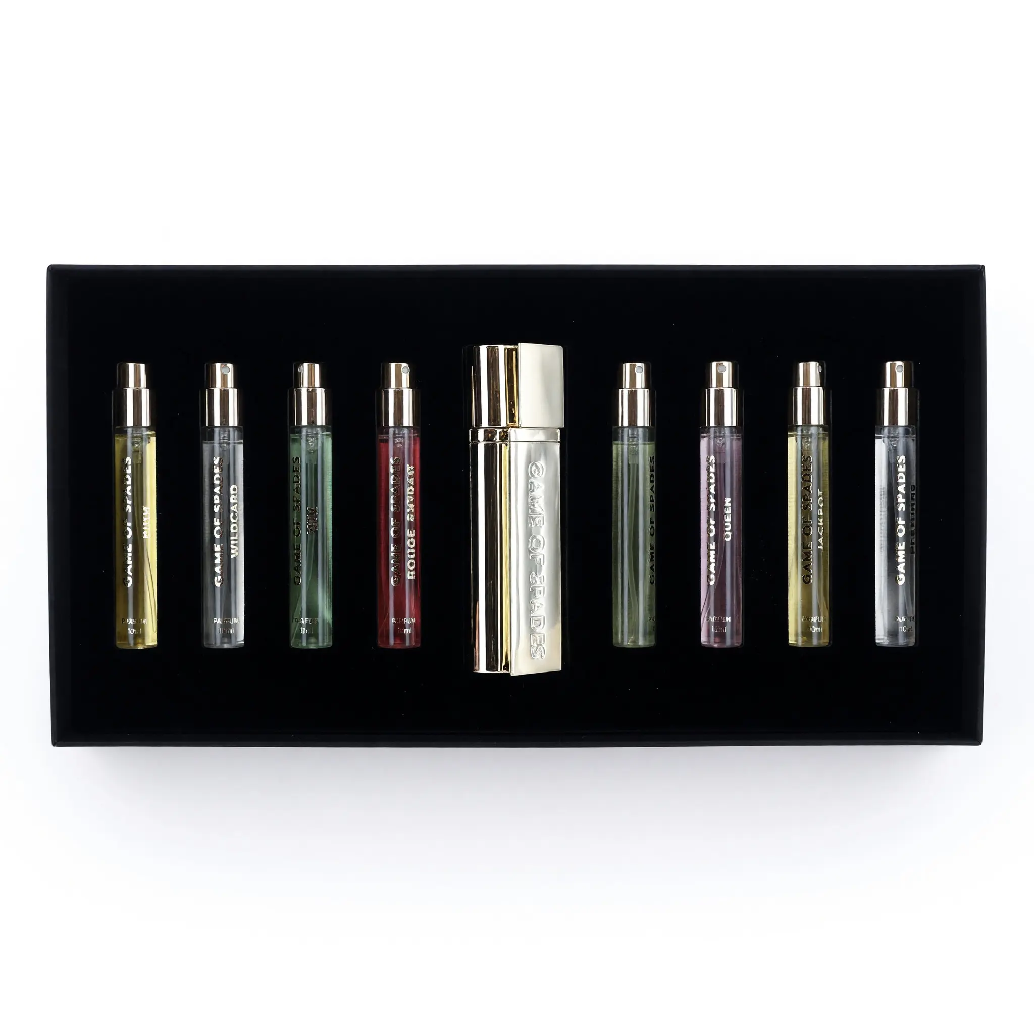 Discovery Fragrance Sets, 9-Piece Unisex Travel Aerosol Spray Collection, Themed Game Scents Multi-pack, 0.34 oz Bottles, No, Variety Pack, Personal Care