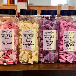 Highly Scented Wax Melt Brittle Fragrance for your Home - 14oz Wax Melts in Shaker Bottle - Spring Fragrances