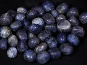 1lb of Tumbled Small Iolite (19mm-25mm)