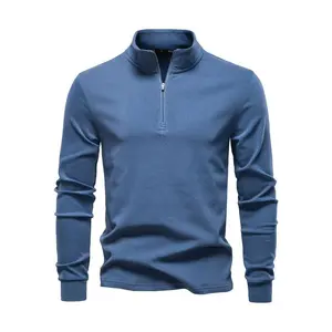 Men's casual winter sports sweatshirt, Aiopeson single piece wool pullover, warm outdoor clothing, long sleeves, autumn and winter fashionRAIMENTRY