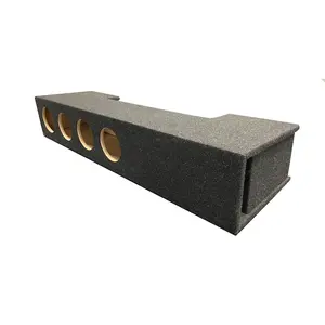 A219-65CPQV-4 Hole (Quad) 6.5 in Vented Enclosure - 2019 & UP Ram Crew Cab