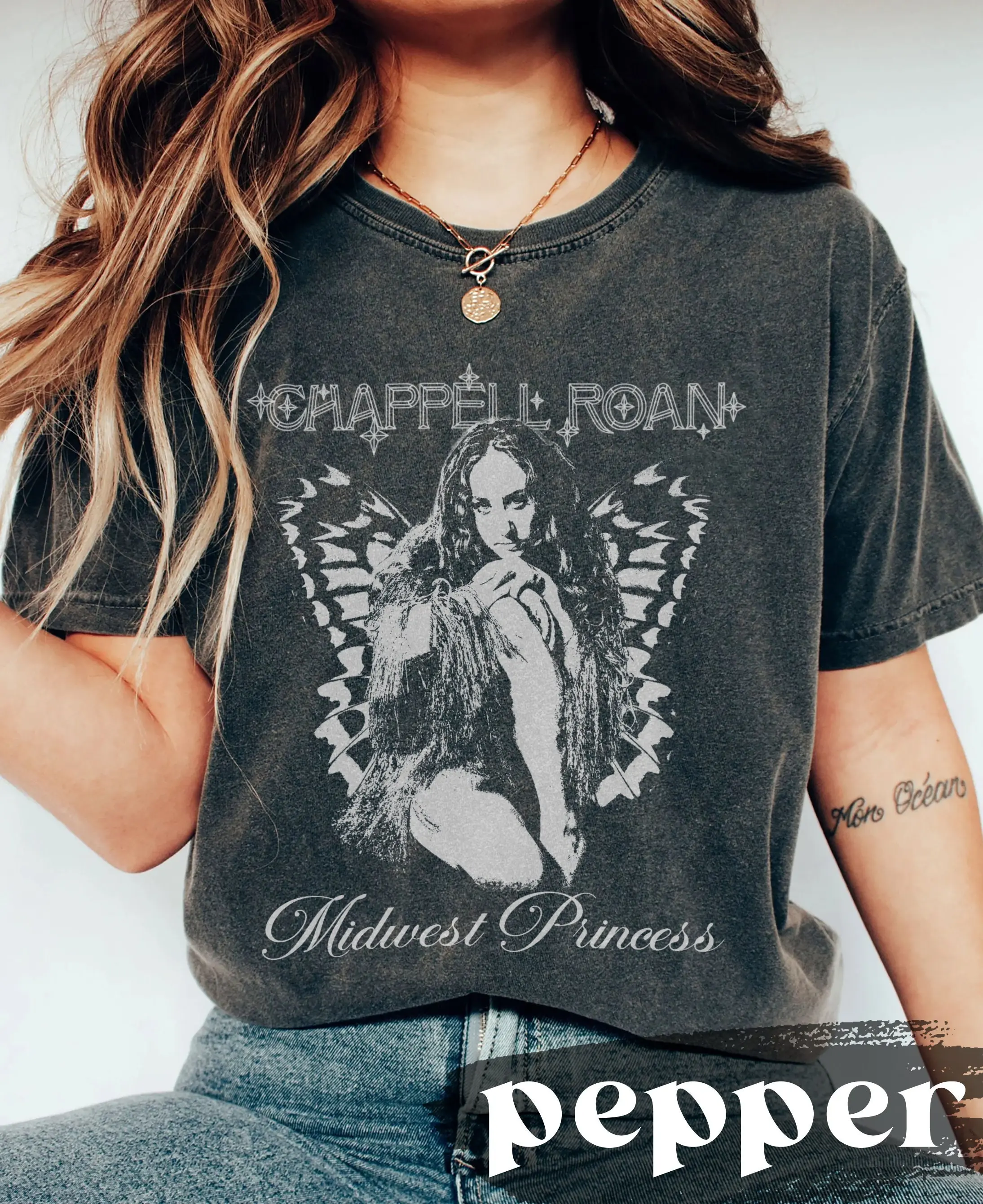 Vintage Chappell Roan Shirt, Midwest Princess Shirt, Chappell Roan Merch, Mermaid Fairycore Shirt, Rise and Fall of a Midwest Princess Shirt T-shirts, Crewnecks, Hoodies – Gifts Suitable for Anyone