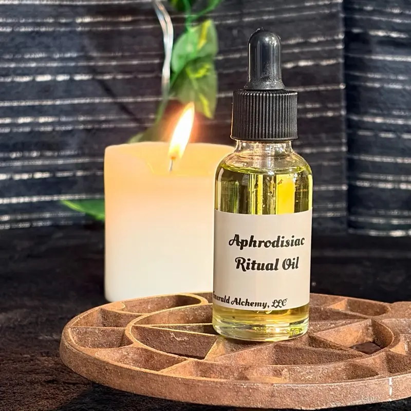 Aphrodisiac Ritual Oil (Roller & Dropper) – Spiritual Use