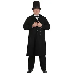 Plus Size President Abe Lincoln Costume for Men