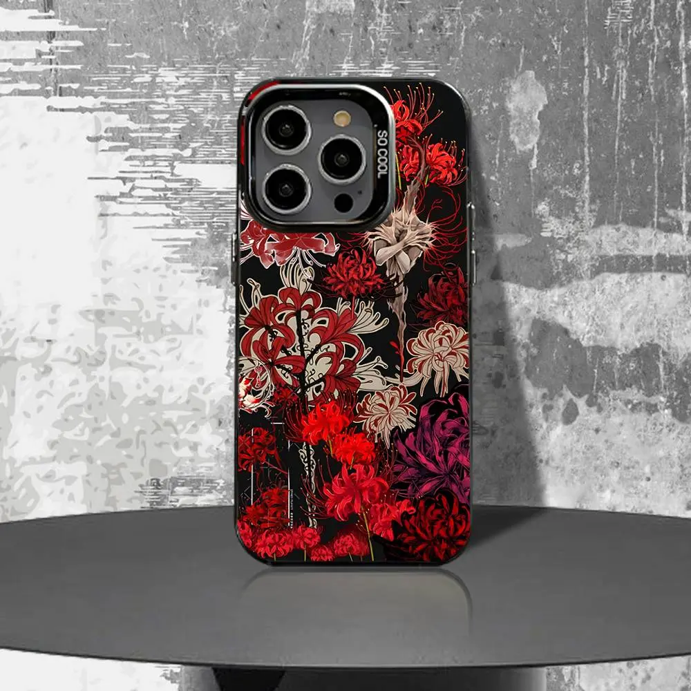 SKYLRK iPhone17 ProMax iPhoneケース 赤／黒 Wild Blaze - Red iPhone 17 Pro Max Case | BURGA