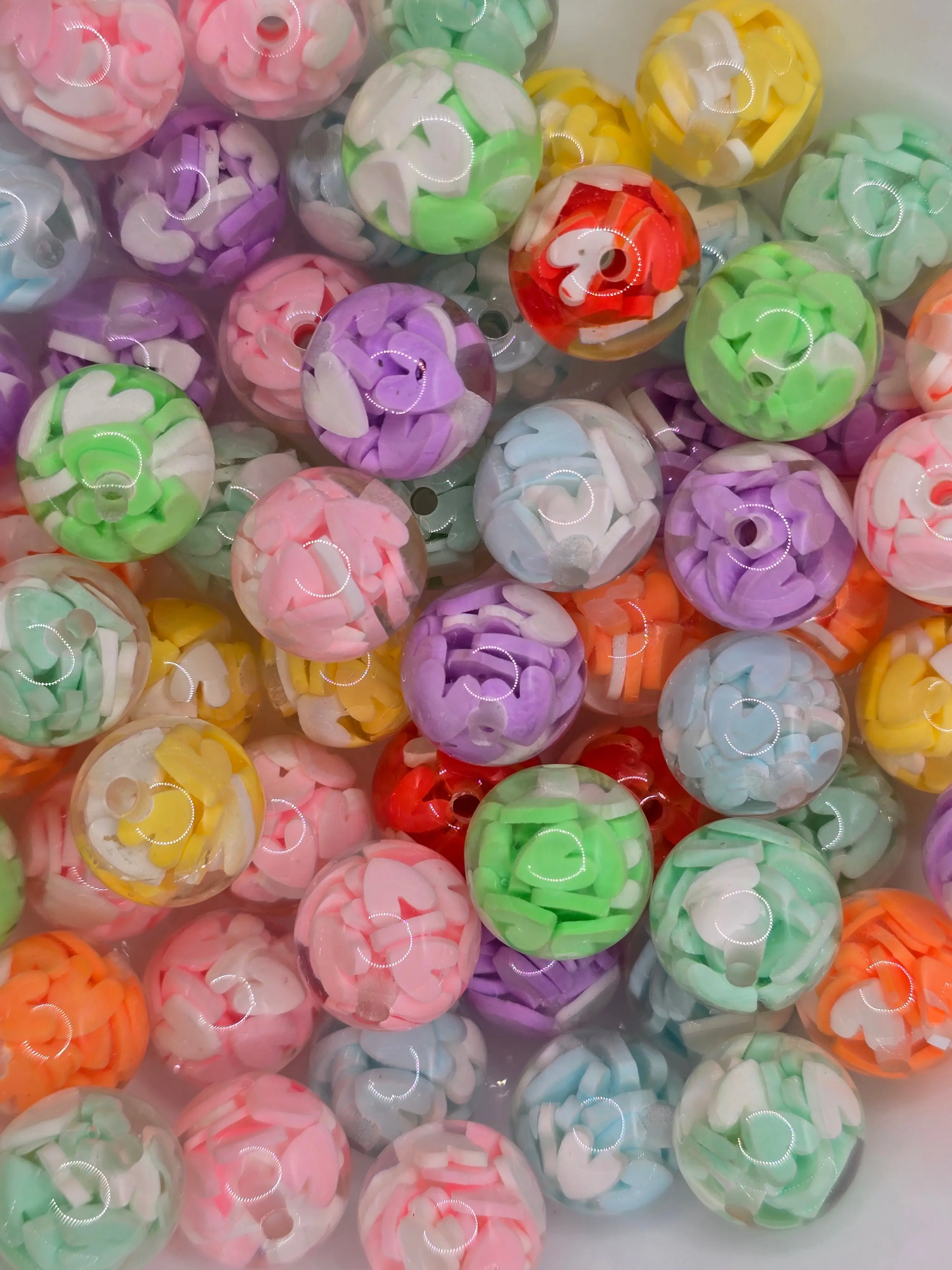 Opal's Acrylic Bead Mix (16ct)
