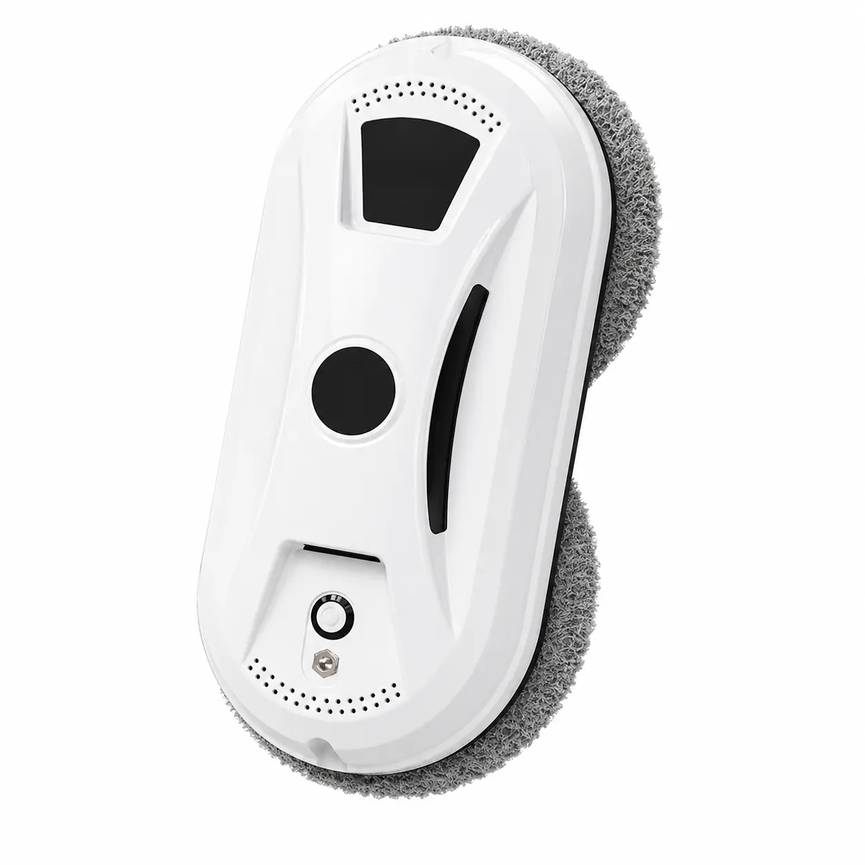 Window Cleaning Robot, 2800Pa Strong Suction, Anti-Drop Rope, 3 Auto Modes, Remote Control for High-Rise Glass