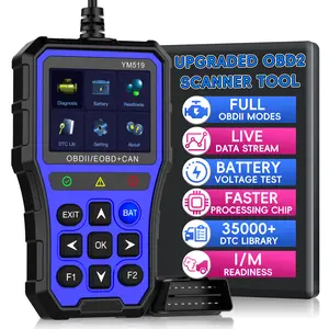 [Smart Car Health Manager] One-Click Scan Engine Light/Reset Fault, Full-mode OBD2 Diagnostics,I/M Ready Automatic Check,Compatible with All Cars After 1996