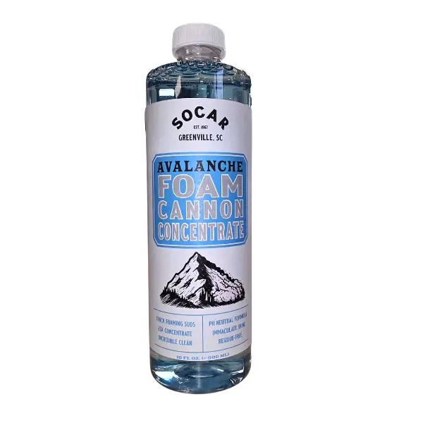 AVALANCHE Foam Cannon Concentrate Wash Soap, Car Detailing Cleaning Fluid for Automotive & Motorcycle Care