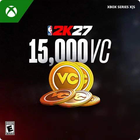 NBA 2K27 15,000 Virtual Currency Pack - Gaming Products, Digital Code for Xbox Series X|S - Permanent Access