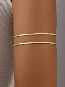 Women's Punk Style Arm Cuff, Gifts for Her, Fall Fashionable Adjustable Arm Cuff for Party, Daily Clothing Decor, Birthday Gift, Back To School Accessory, Unique Gifts for Women, Trendy Fashionable Accessories, Casual Accessories, Punk Style Jewelry