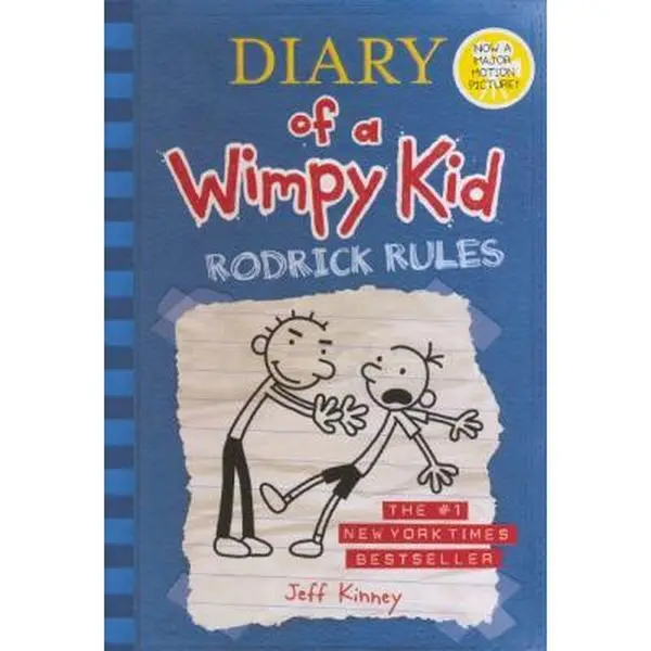 USED Book - Rodrick Rules by Kinney, Jeff (Library Binding) - english