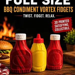 BBQ Condiment Vortex Fidget