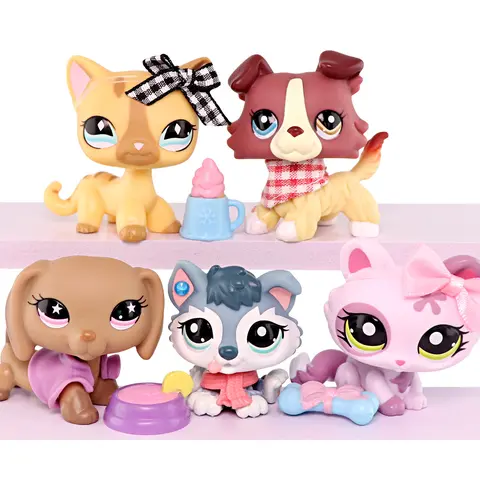 LittlePeta Miniature Cat & Dog Figurine Pack - Cute Kawaii Figure, Collectible Figurines, Collectible Figure Decor, Kids' Developmental Toy, Xmas Gift for Ages 12+/12 Years Above Collectors