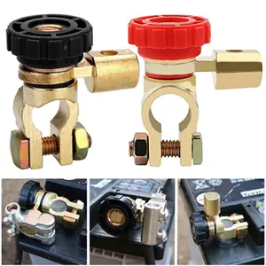 Car Battery Disconnect Switch Rotatable Leakage Protection Disconnect Isolator Switch Car Truck Parts Battery Cut-off