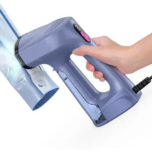 Vacuum Steamer for Clothes, 3500Pa Suction Handheld Clothes Steamer, 2 In 1 Steaming & Ironing, LED Display, 3 Modes Vacuum Steamer, Portable Travel Steamers for Clothes (for 110-120V)