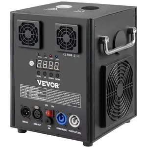 VEVOR Stage Equipment Special Effect Machine, 500W 4pcs Stage Effect Machine with Wireless Remote Control, Smart DMX Control Stage Equipment Showing Machine for Wedding, Musical Show