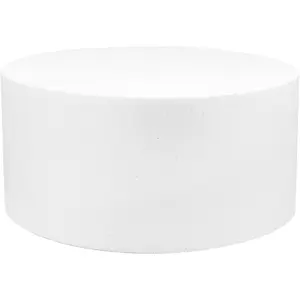Polystyrene Dummy Cake Decorating Display for Baked Goods Bakery Supplies Round Shape (8” Diameter x 5” High)