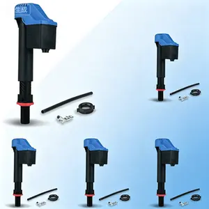 Replacement Toilet Fill Valve for TOTO G-Max and Power Gravity Toilets - Easy to Install, Made in USA - Pack of 5, Black - Universal Fit, Durable and Efficient Water Control
