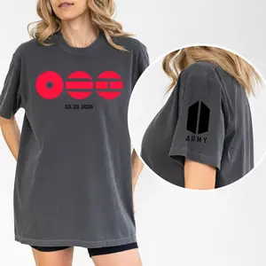 2026 World Tour Comfor Color Tshirt