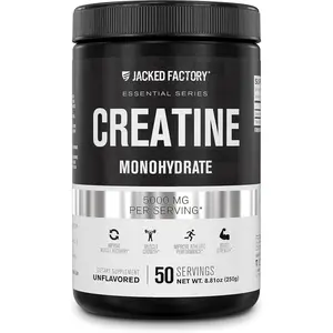Creatine + Glutamine - Creatine Supplement with L-Glutamine for Muscle Recovery, Muscle Growth, Increased Strength, Enhanced Energy Output, and Gut Health - 30 Servings, Unflavored