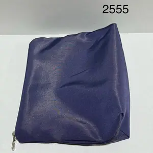 Full Size Makeup Bag 2555 - Navy Blue Zippered Cosmetic Organizer for Travel and Daily Use