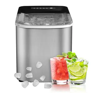 Opal Nugget Ice Maker with Smart Operation & Convenience Makes Small Ice in 3.5 Minutes Compact Design for Home Kitchen Bar Party Ice Basket professional blender function blender self clean Countertop Automatic Ice Cube Maker