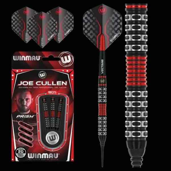 Winmau Joe Cullen S.E. 20 gram barrel/22 gram full 90% Tungsten alloy SOFT TIP