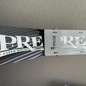 PRE Engraved License Plate, truck accessories, Car tags, front license plate for trucks, custom license plate