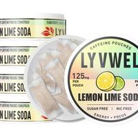 5 Pack 125MG SAME FLAVOR LEMON LIME SODA