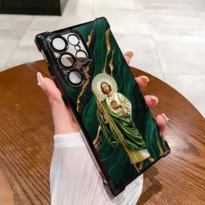 Creative Jesus Pattern Phone case For SAMSUNG GALAXY S22 S23 S24 S25 FE ULTRA PLUS Four Corners Cases 274