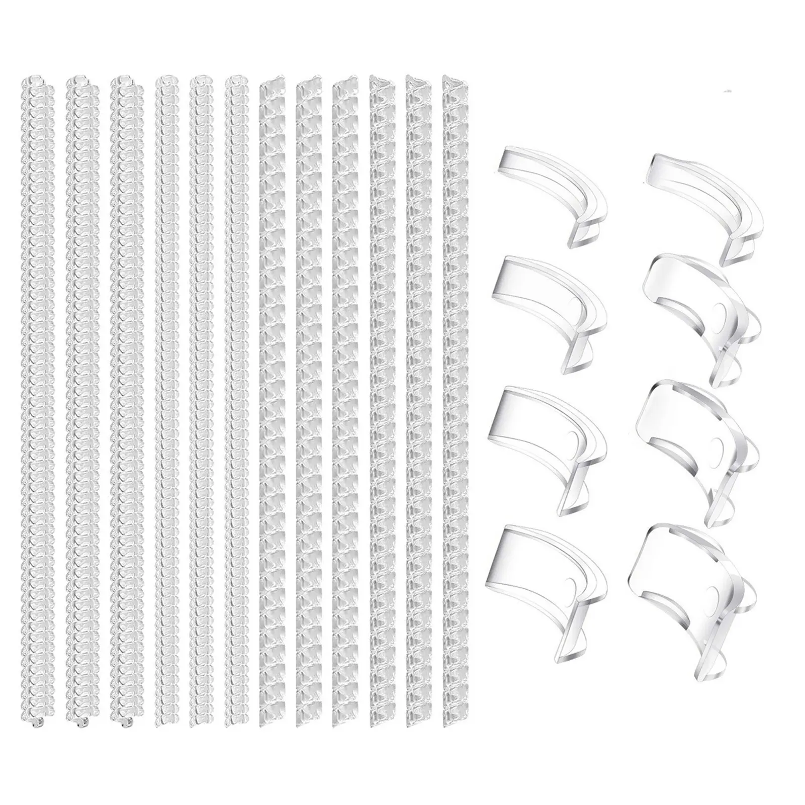 20 Piece Ring Adjuster Set, Transparent Protection Cover, Spring Rope Ring Sizer, Adjustable Size Rings, Essential Jewelry Tool, Practical, Lightweight, Secure Fit