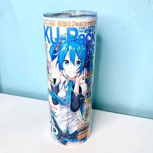 Hatsune Miku Tumbler Vocaloid Anime Tumbler