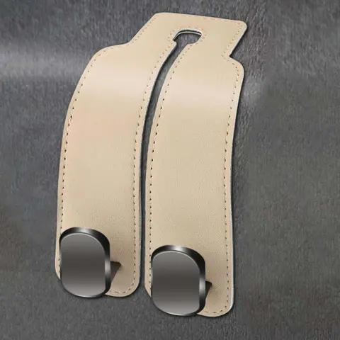 Car Seat Back Storage Hook, Car Seat Hooks for Purses and Bags, Universal Car Seat Headrest Hooks, Car Interior Accessories, Car Organization Accessories, Holder Automotive