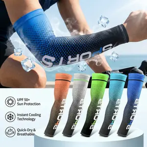 5 Pairs of UV-Blocking Arm Sleeves for Summer Heat, StayCool and Protected