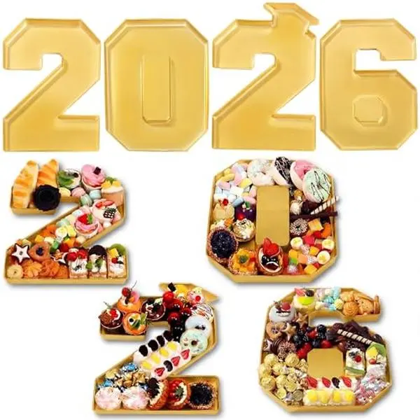 JMUQ 8 Pcs 13.7 2025 Graduation Plastic Number Fillable JMUQ 8 Pcs 13.7 2025 Graduation Plastic Number Fillable