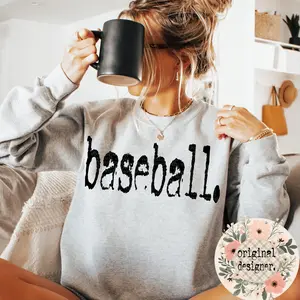 Vintage Baseball Typography, funny Game Day