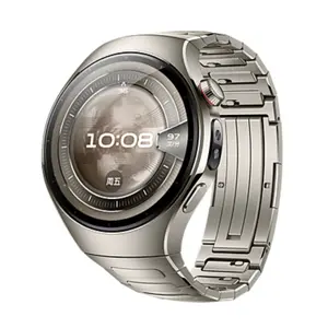 Suitable for Huawei Watch5, special I-shaped seamless quick-release titanium strap, Watch5 smart watch titanium strap