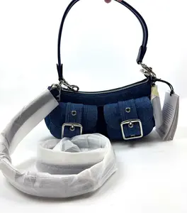 Pre-owned coach denim Crossbody Bags crossbody bag