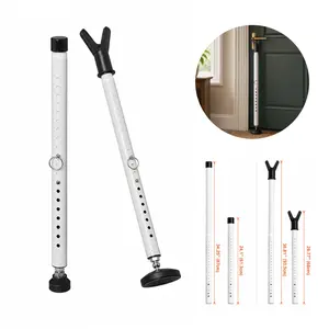 2PCS Adjustable Door Security Bar for Sliding Door and Window Heavy Duty Portable Safety Bar for Home Apartment Hotel Travel