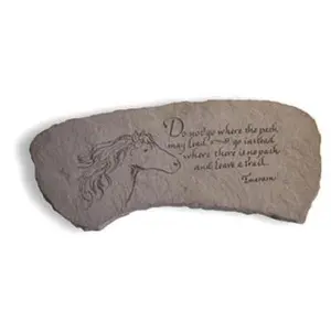 Kay Berry- Inc. 36720 Do Not Go Where The Path May Lead - Memorial Bench - 29 Inches x 12 Inches x 15 Inches