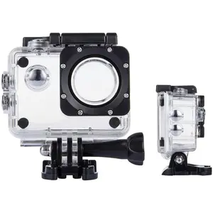 Case Compatible with  EK7000/Apexcam M80AIR/Pro Xtreme/SJCAM SJ4000/Dragon  Vision3 YF,  Housing Case for Action Camera with Same Button Position(Watch Install Video)