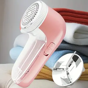 1pc Portable USB Powered Lint Remover, Automatic Fabric Shaver for Clothes, Bedding, Carpets, Sofas - Effective Ball & Fuzz Removal, Household Cleaning Tool, Plastic, 36V Max Voltage, No Battery Required