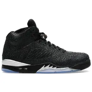Jordan Men's 5 Retro 3Lab5 Black Silver, from StockX
