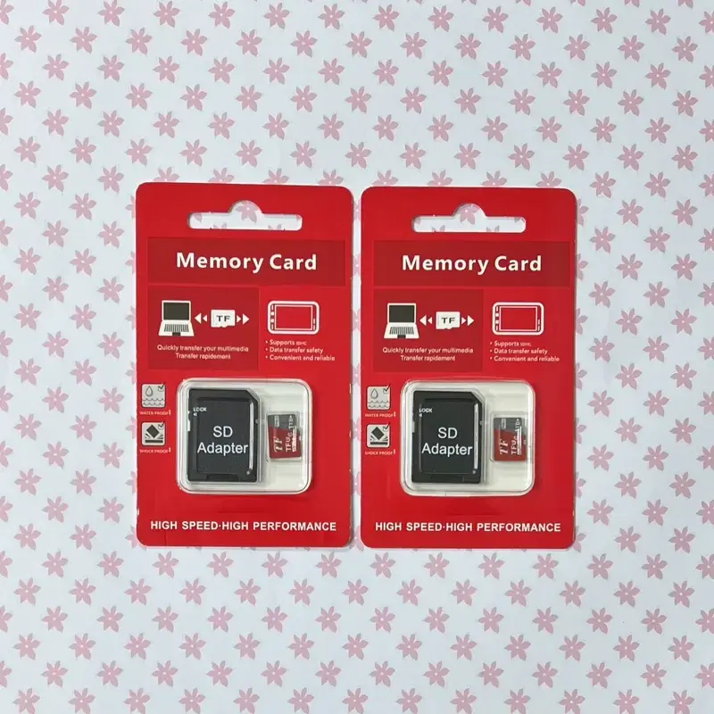 2 1TB Micro TF memory cards with SD adapter | Supports devices compatible with memory cards, such as mobile phones, cameras, tablets, surveillance cameras, etc